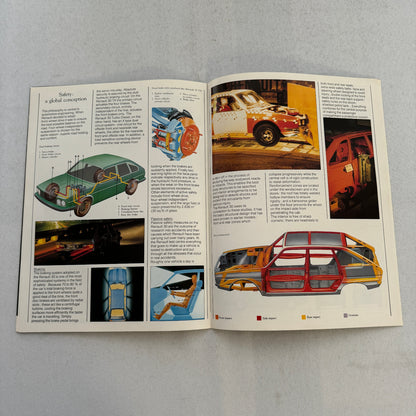 Renault 30 Turbo Diesel Car Sales Brochure Catalog Vintage Advertising UK