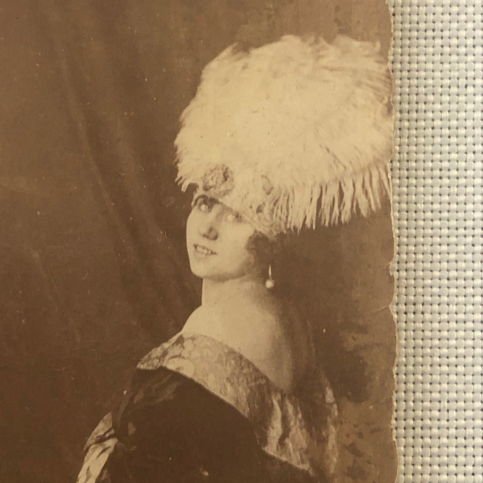 Vintage Photo Postcard Post Card Circus Performers Women in Costume