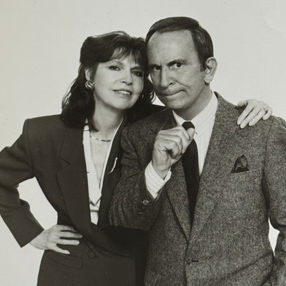 Get Smart Television TV Press Photo Photograph Don Adams Barbara Feldon 1989