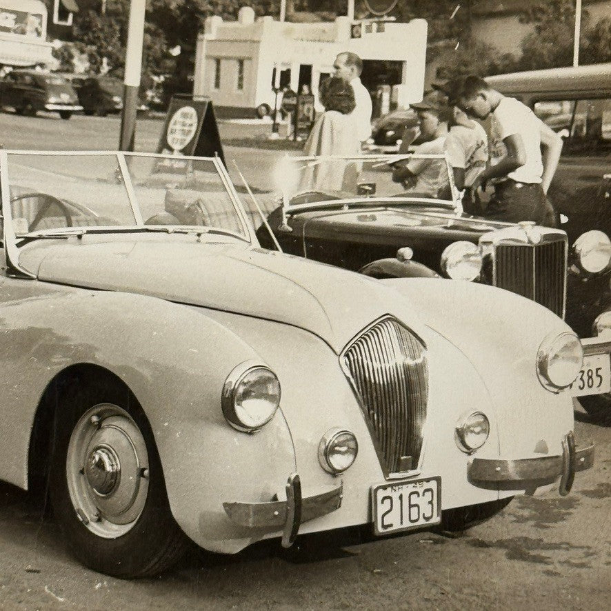 1948 Healey Roadster Car Automobile Photo Photograph Print Vintage