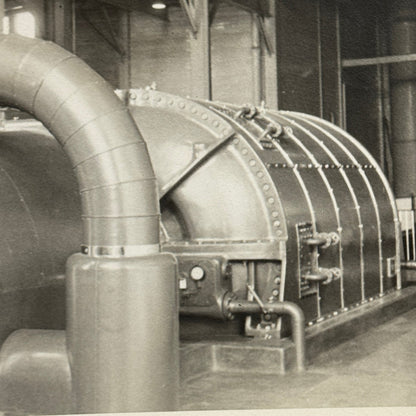 Vintage Photo Lot Dayton Ohio GE General Electric Power Plant Equipment 1938