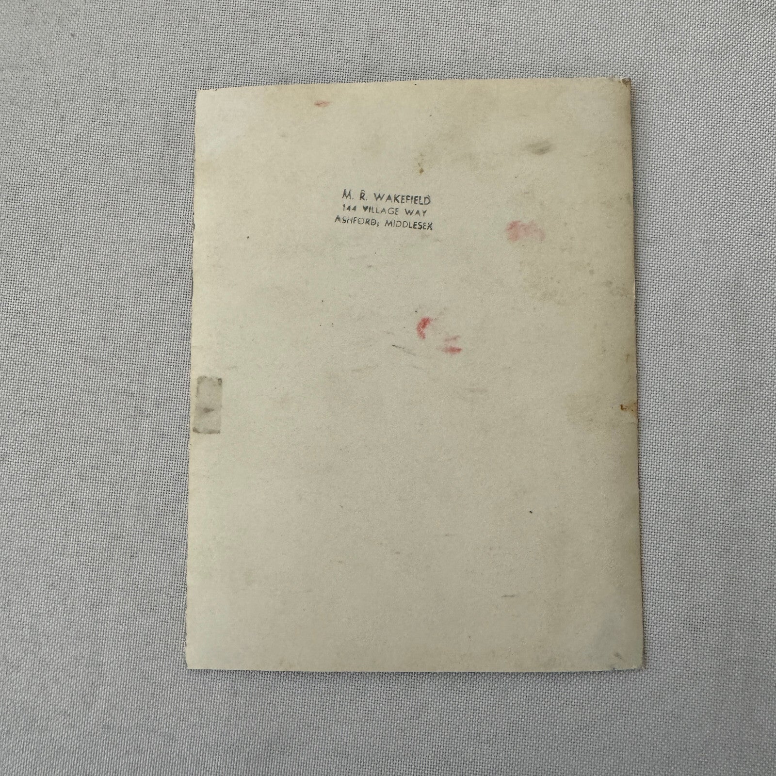 Vintage Circus Acrobat Balancing Act Photo Photograph M.R. Wakefield Middlesex