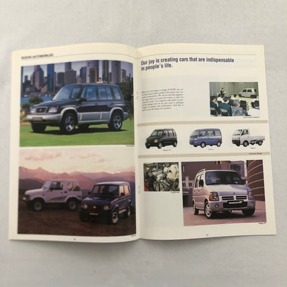 Suzuki Grand Vitara 4x4 Press Kit Brochure Photos 35MM Slides 1998