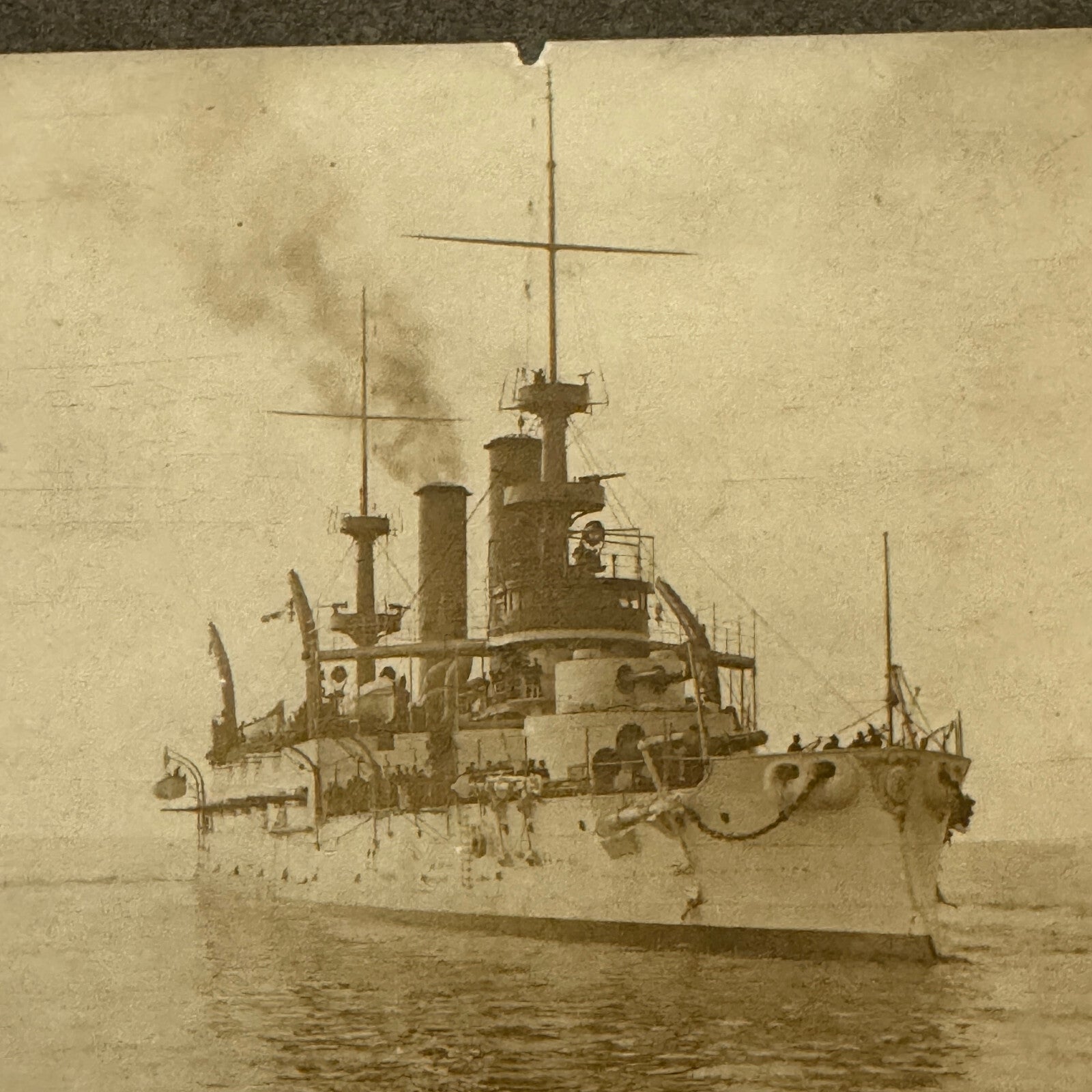 Vintage Boat Ship Photograph Nautical Antique Photo On Board