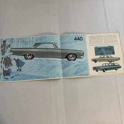 1964 Dodge Car Sales Brochure Catalog Polara 440 330 Vintage Advertising