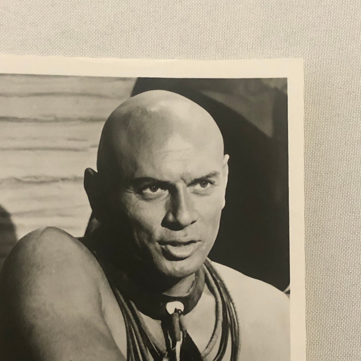 Yul Brynner Shirley Ann Field Kings of the Sun Movie Photo Photograph CBS TV