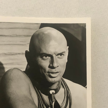 Yul Brynner Shirley Ann Field Kings of the Sun Movie Photo Photograph CBS TV