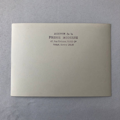 Vintage Photograph of Painting Circus Scene Horses Hot Air Balloon Photo