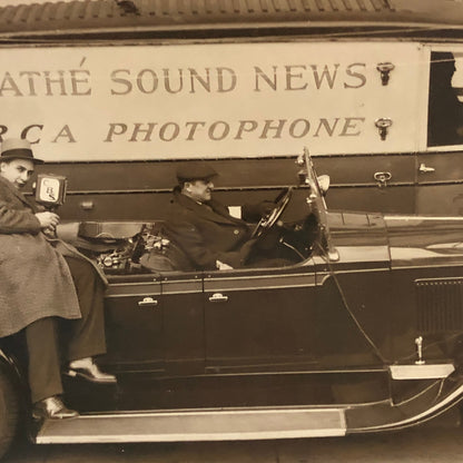 Press Photo President Franklin Roosevelt Inauguration Parade RCA Radio Car 1933