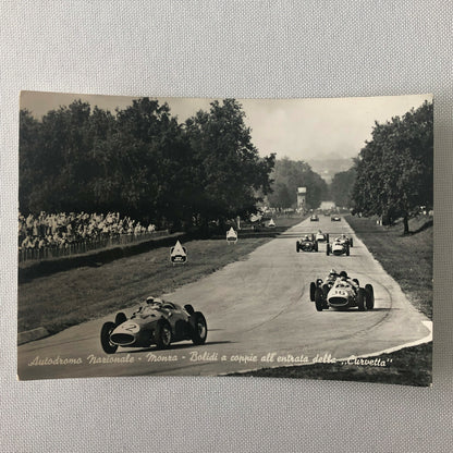 Vintage Autodromo Nazionale Monza Photo Photograph Postcard - Automobile Club 