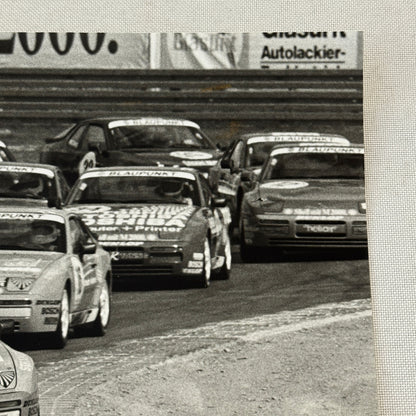 Porsche 944 Turbo Cup Racing Factory Press Photo Photograph Vintage German