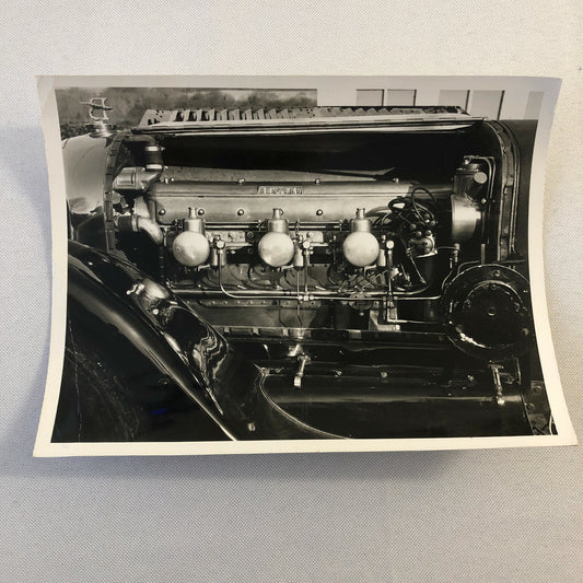 Vintage Bentley 6 1/2 Litre Sproting Limousine Engine Christies Auction Photo