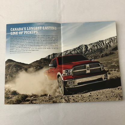 2012 Dodge Ram Pickup Truck Sales Brochure Catalog Big Horn Outdoorsman Laramie 