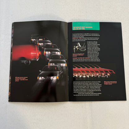 Merkur Scorpio Car Sales Brochure Catalog Advertising