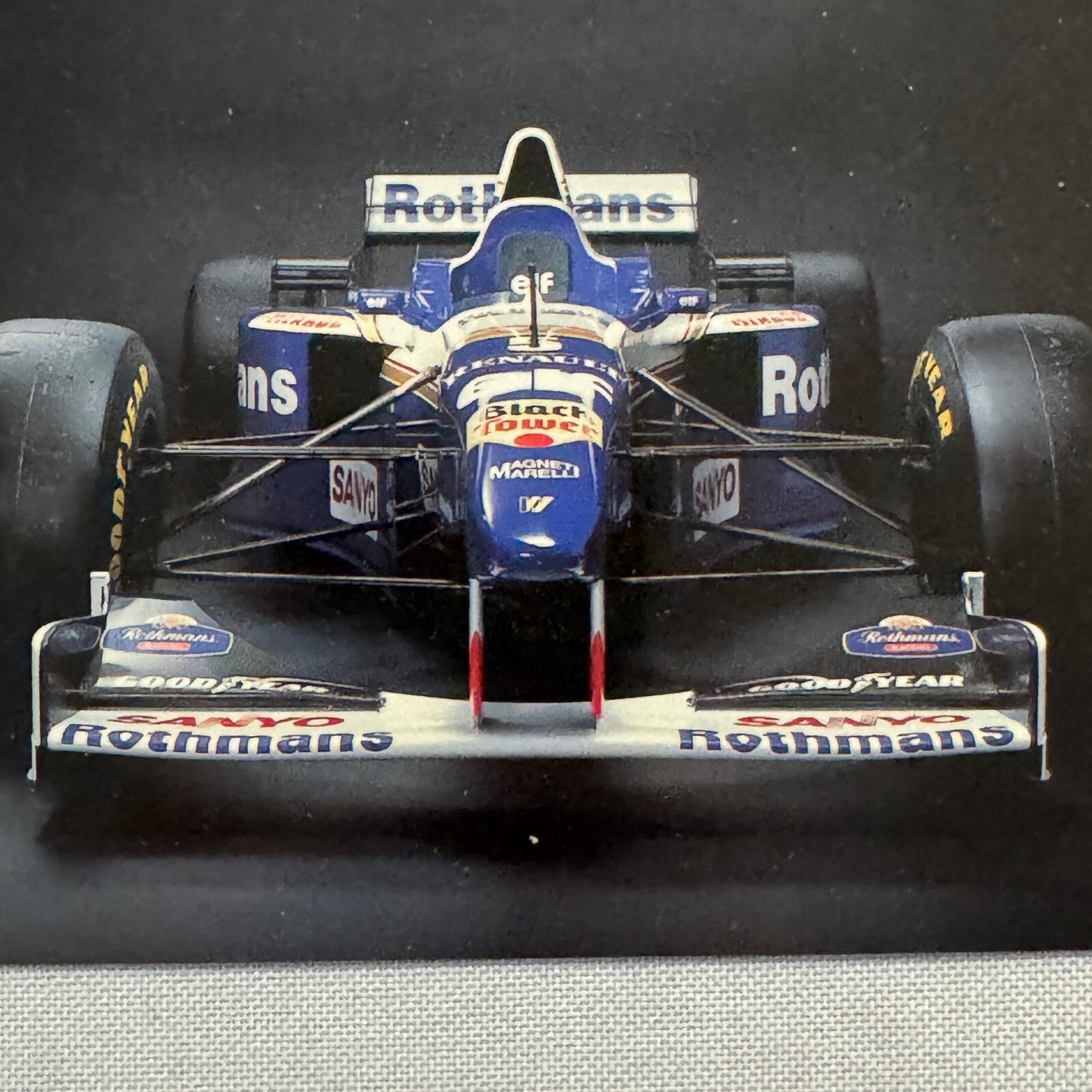 1996 Williams Renault FW18 F1 Formula One Racing Car Postcard Post Card Beaulieu