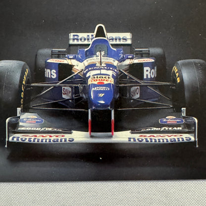 1996 Williams Renault FW18 F1 Formula One Racing Car Postcard Post Card Beaulieu