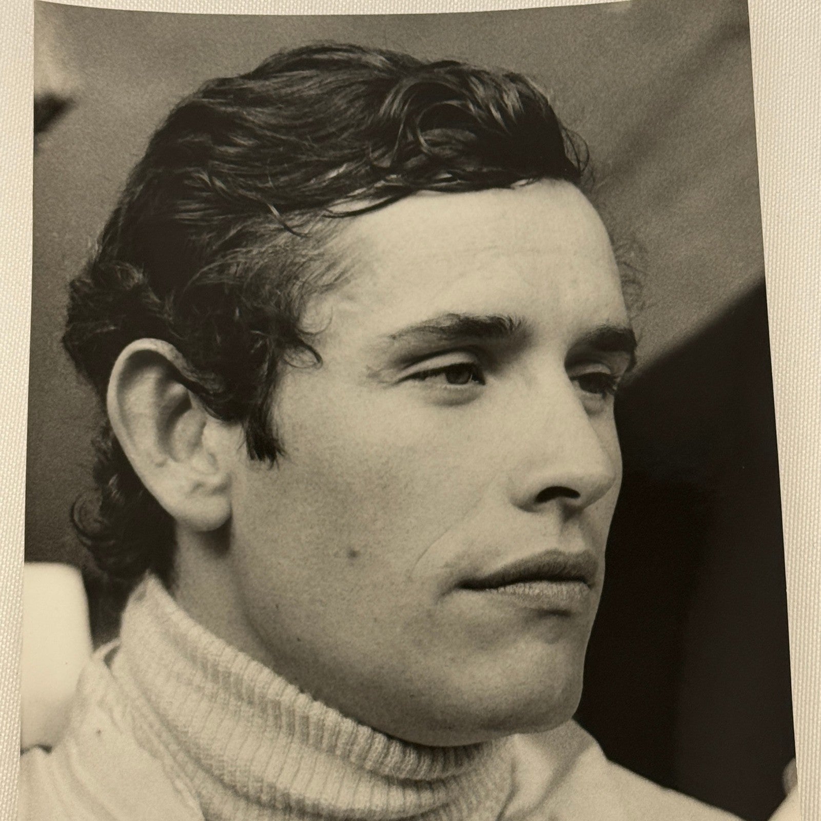 Vintage Racing Photo 1971 Monaco Grand Prix Race Driver Jacky Ickx Motorsport