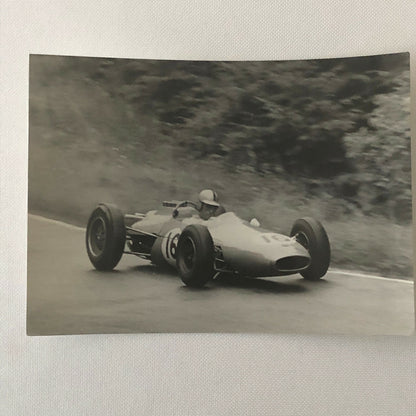 Vintage Racing Car Press Photo Photograph Print 