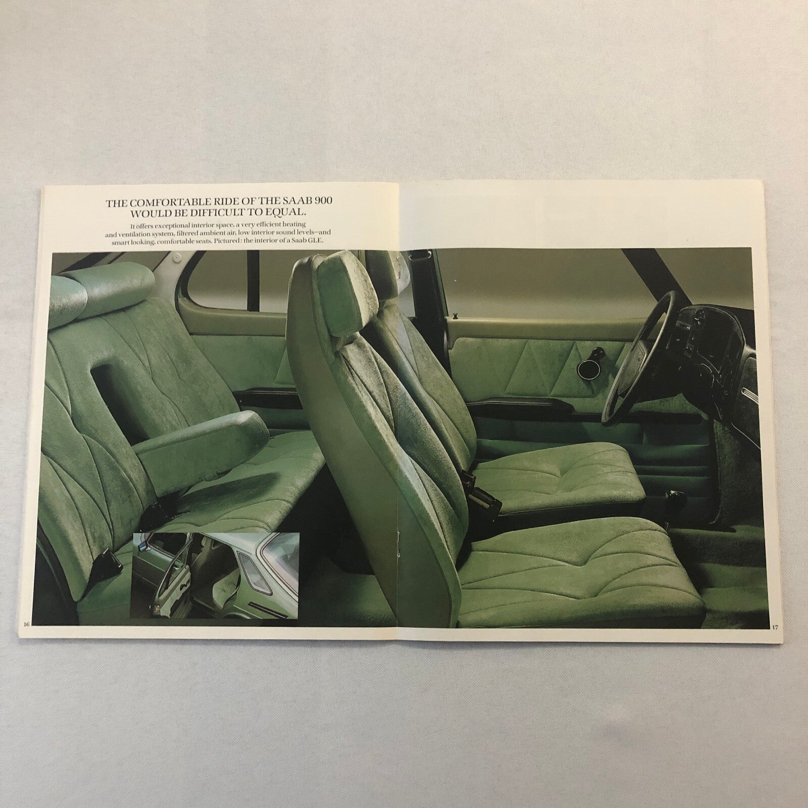 1979 Saab 900 Car Automobile Sales Brochure Catalog 900 GLi EMS GLE Turbo