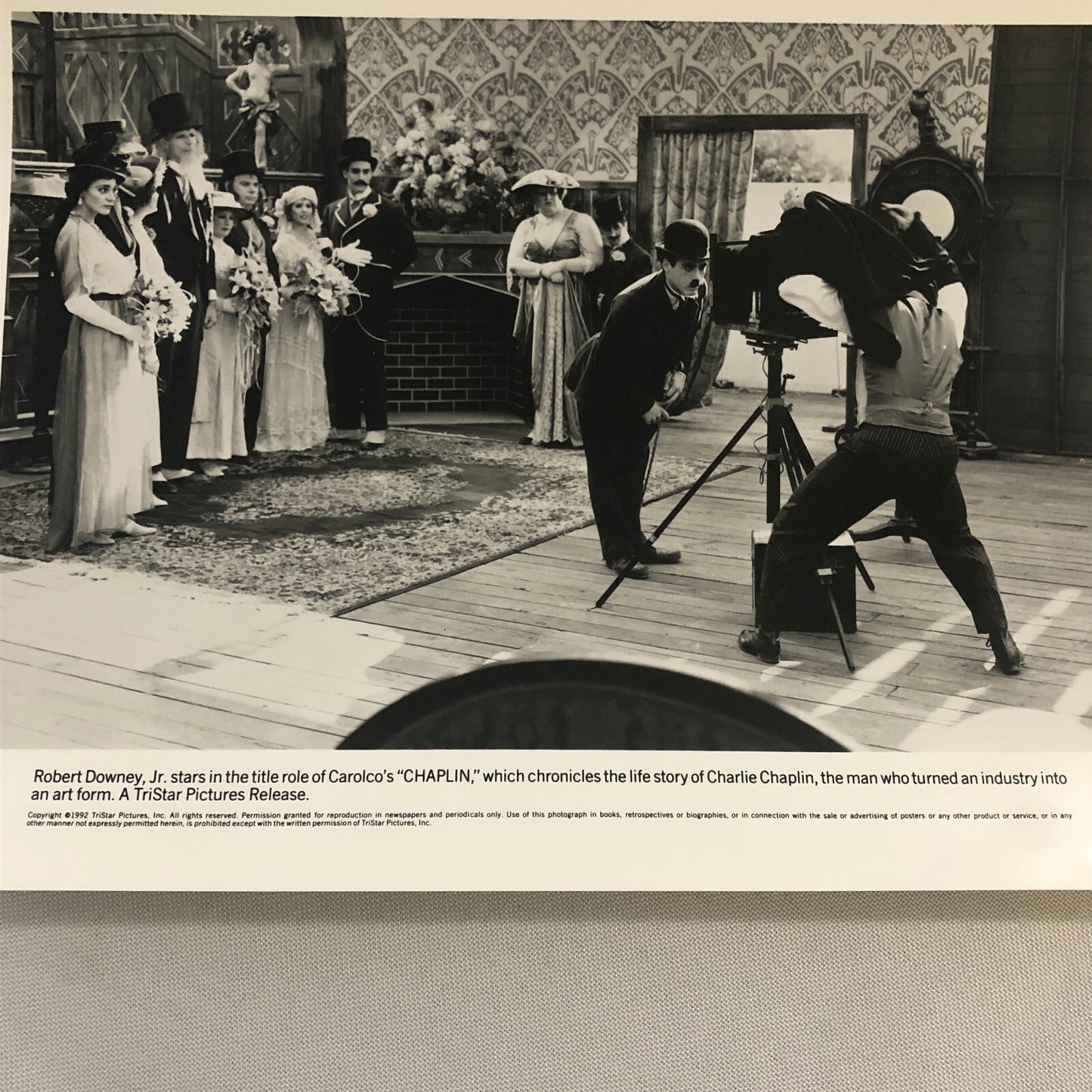 Robert Downey Jr Charlie Chaplin MOvie Film 1992 Press Photo Photograph Print