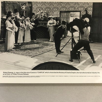 Robert Downey Jr Charlie Chaplin MOvie Film 1992 Press Photo Photograph Print