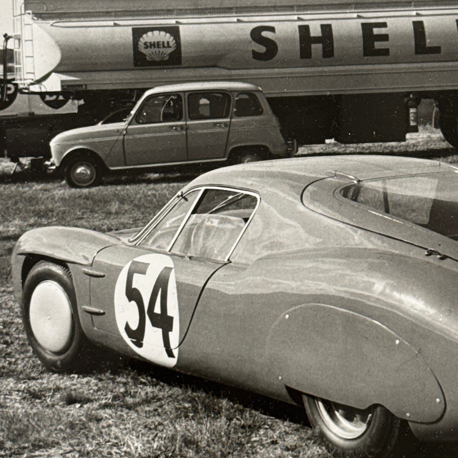 1964 LeMans Alpine M64 Philippe Vidal Henri Grandsire Racing Photo Photograph