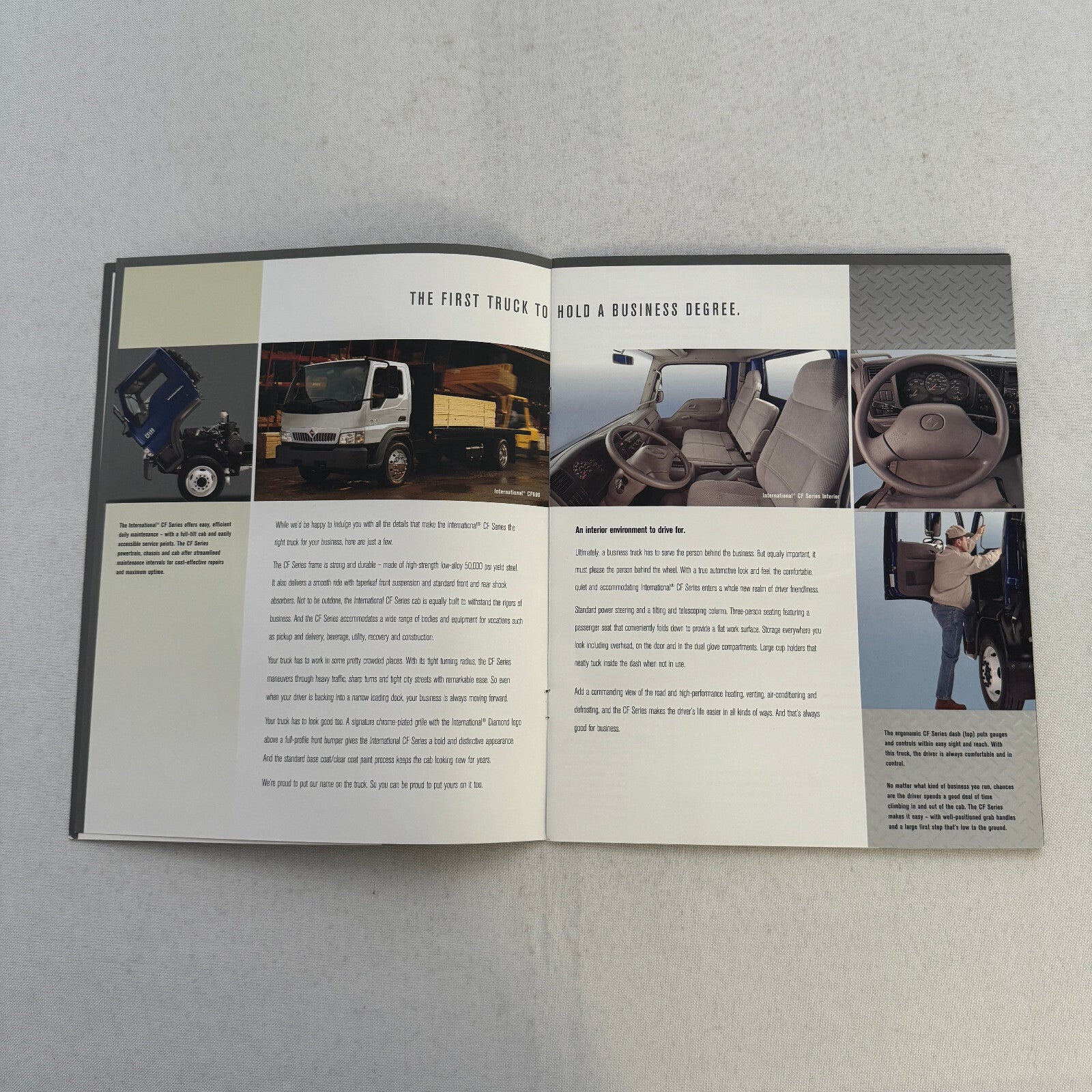 International Truck CF Series Sales Brochure Catalog Advertising 2004