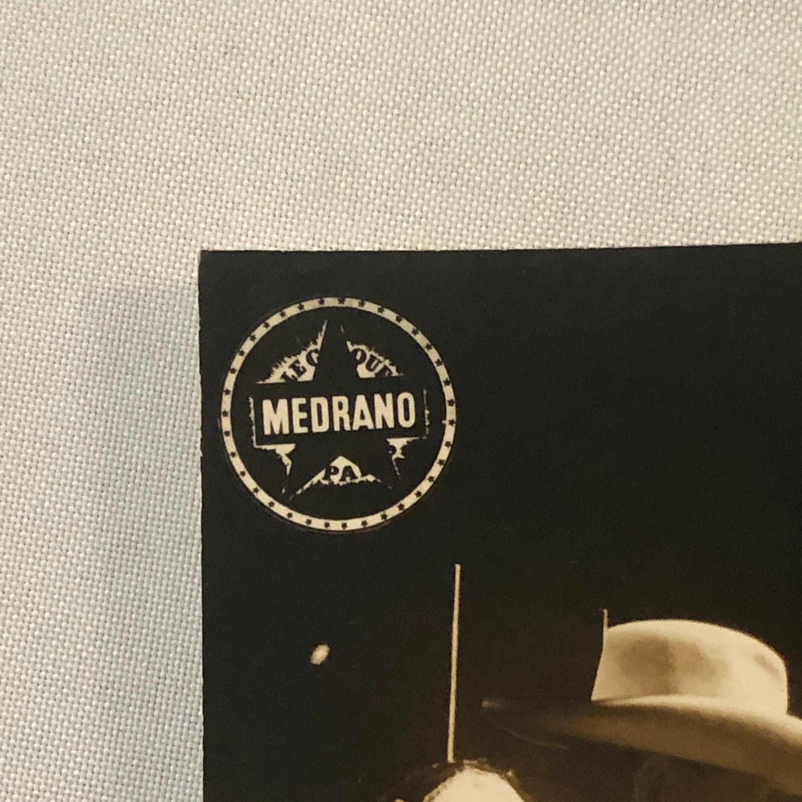 Vintage Circus Photo Billy Karaltini Western Performer Cowboy Bird Photograph 2x