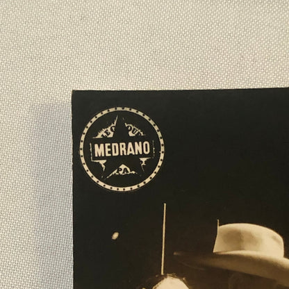 Vintage Circus Photo Billy Karaltini Western Performer Cowboy Bird Photograph 2x