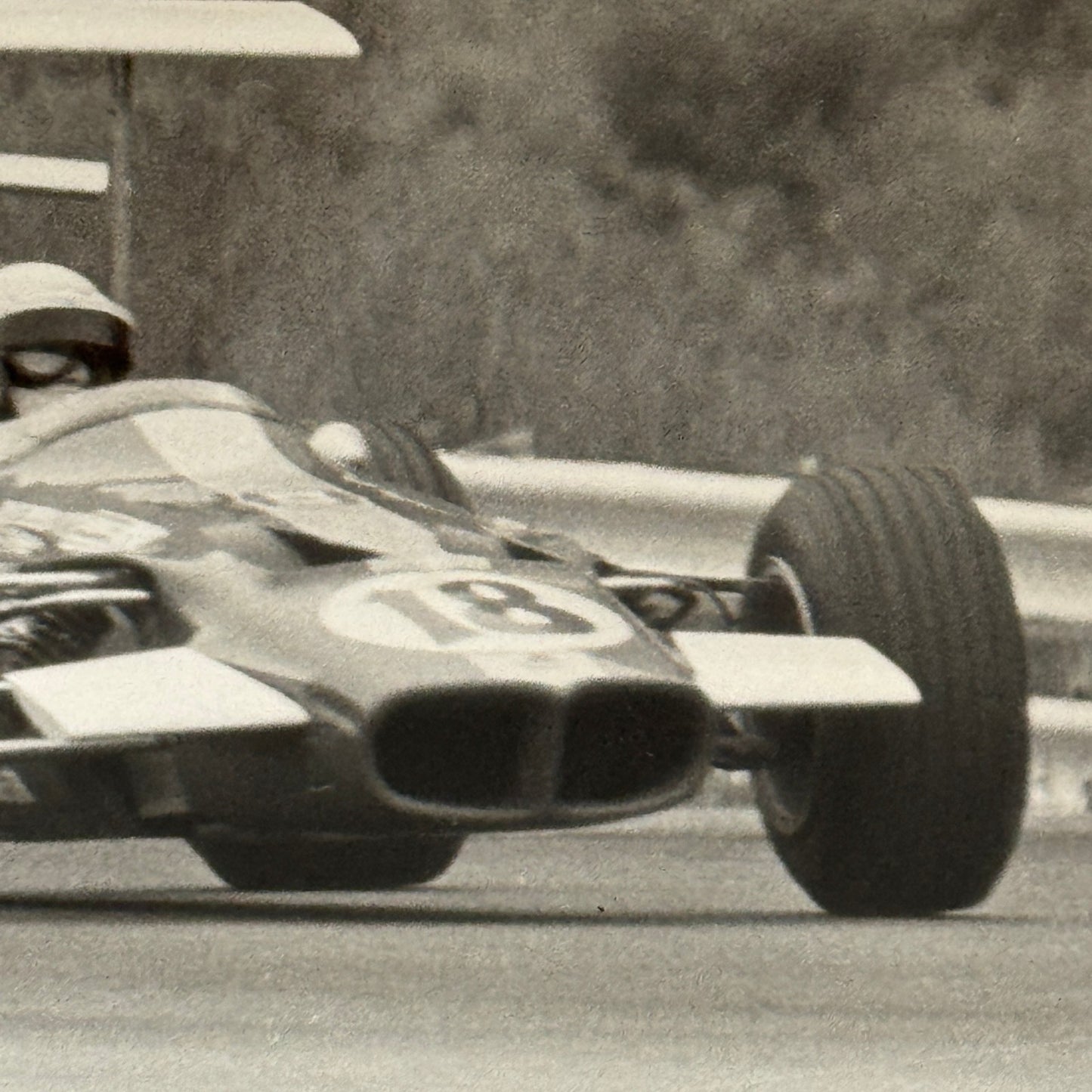 Vintage Car Racing Photo Circuit Mont Tremblant Quebec Photograph