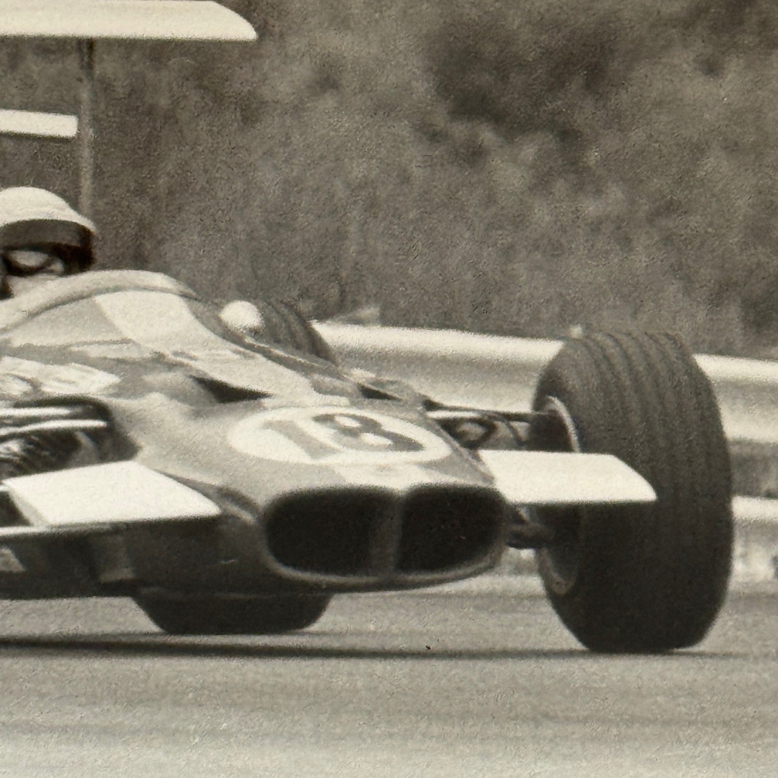 Vintage Car Racing Photo Circuit Mont Tremblant Quebec Photograph