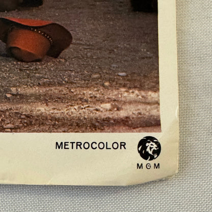 Vintage Movie Lobby Card Catlow El Oro de Nadie Spanish Film MGM