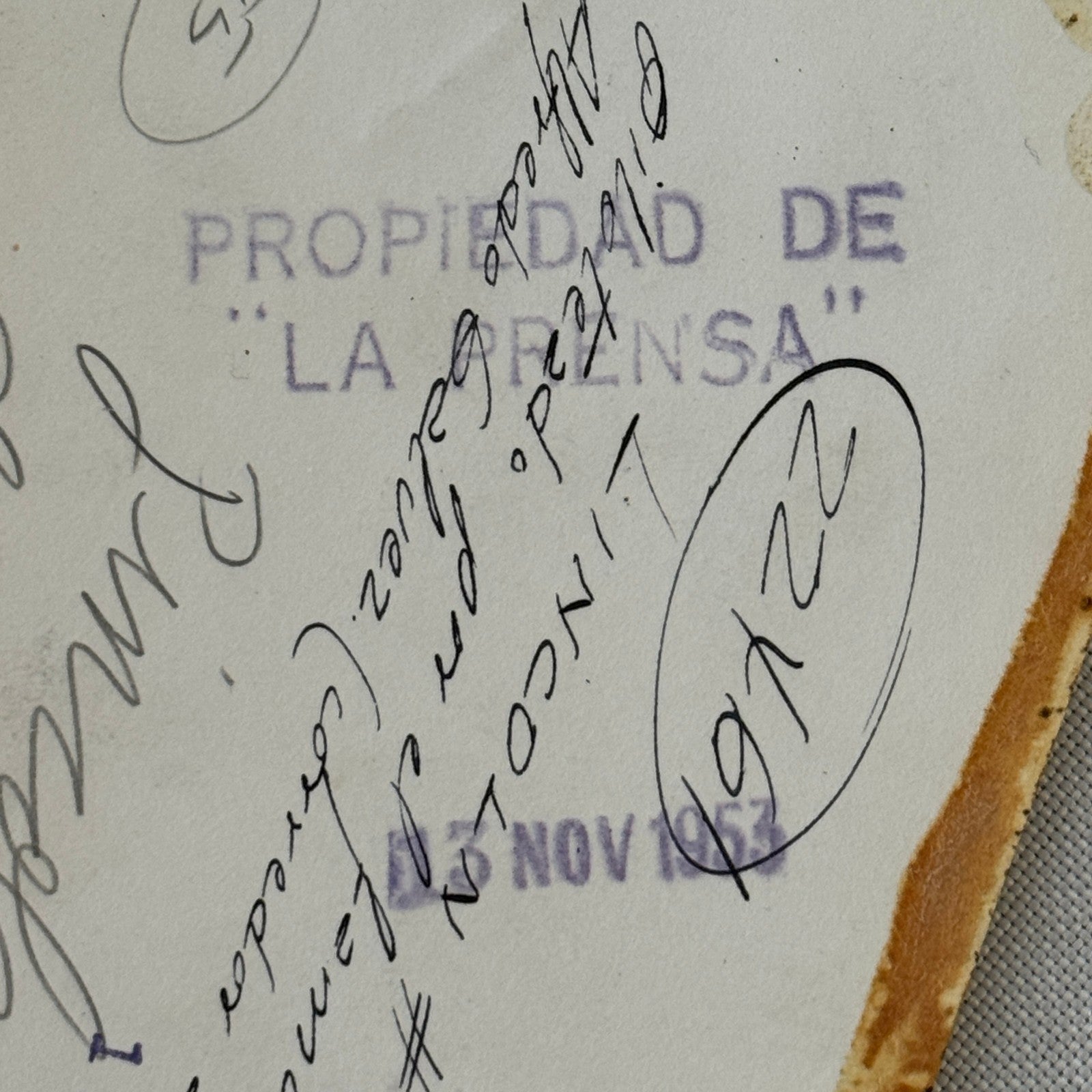 1953 Carrera Panamericana Racing Photo Oscar A. Galvez Lincoln Capri Photograph