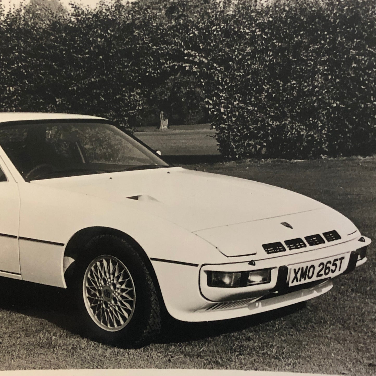 Vintage Porsche 924 Turbo Photo Photograph Print