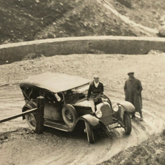 Antique Press Photo Photograph Agence Meurisse Paris Nice Rally Rallye Car ? 