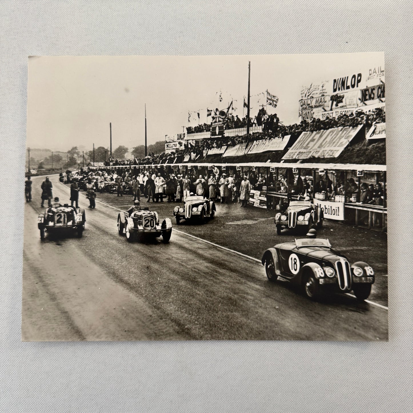BMW 328 Sportwagen Car Factory Press Photo Photograph Werkfoto Vintage