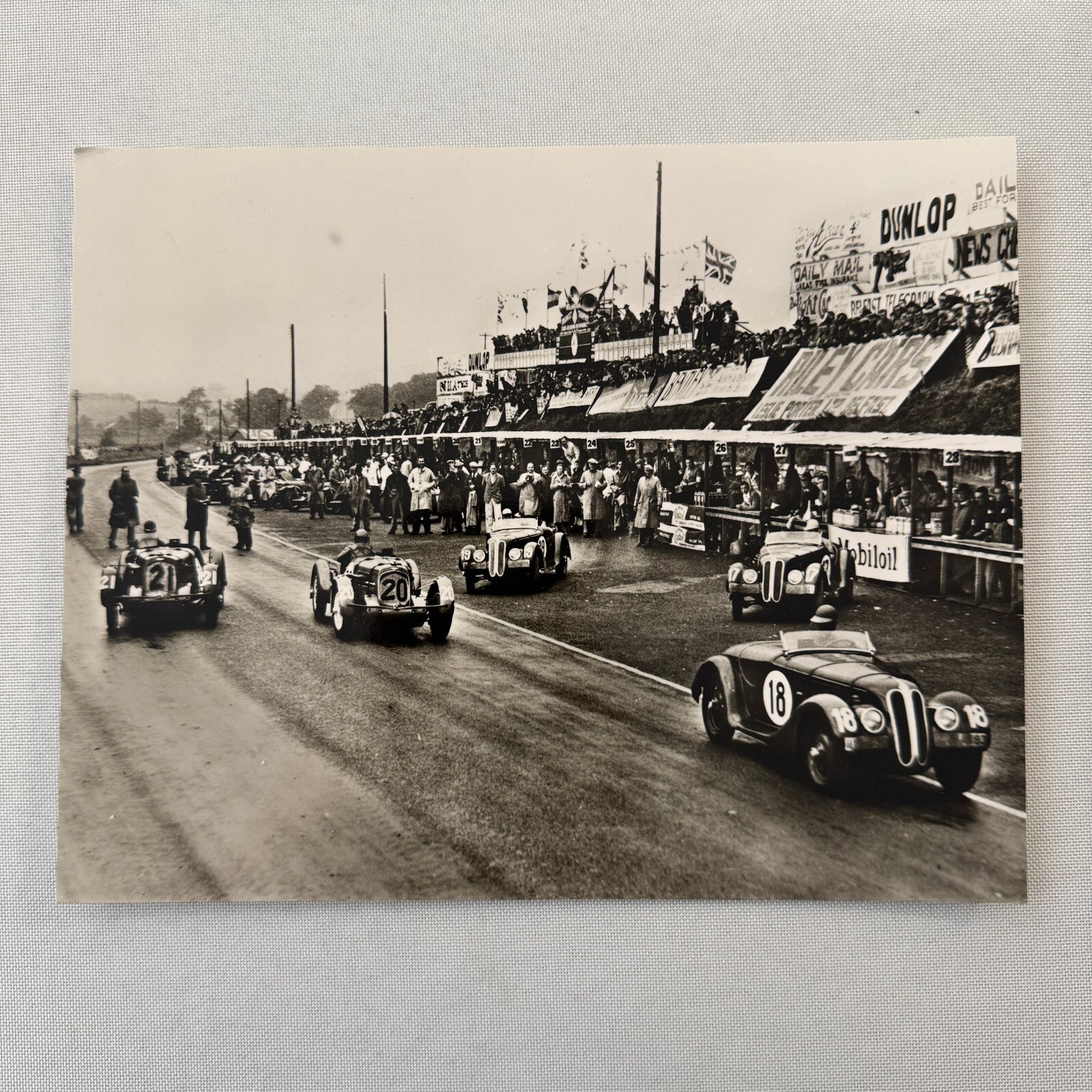 BMW 328 Sportwagen Car Factory Press Photo Photograph Werkfoto Vintage