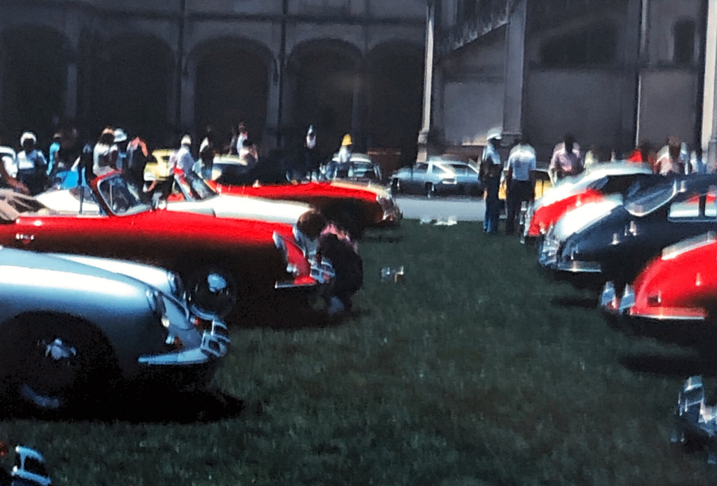 Porsche 356 Car Show 35mm Photo Slide Vintage 1981