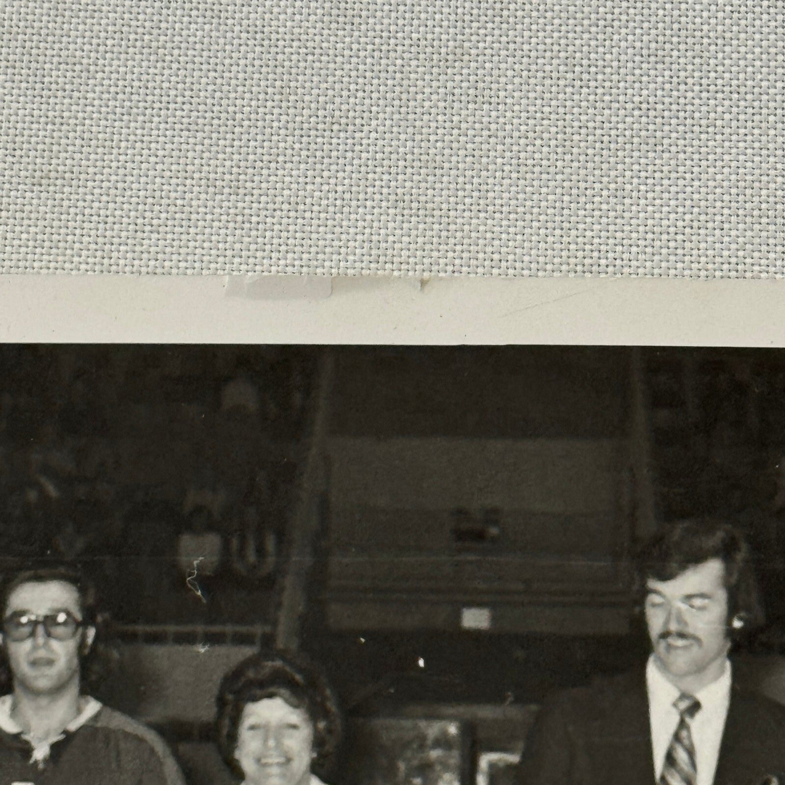 Vintage Hockey Game Photo Photograph Quebec Amateur Players CJMS