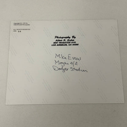 Morgan Racing Photograph Mike Evans Dodger Stadium Vintage Image Modern Print