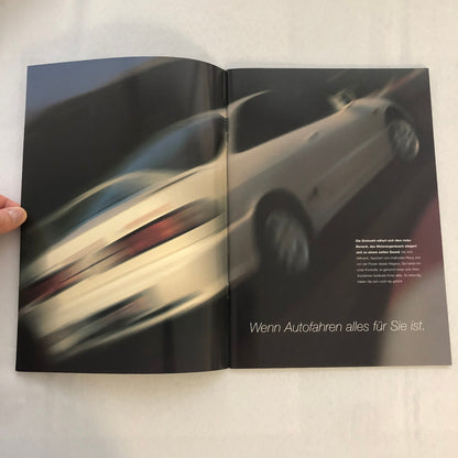 Honda Integra Type R Car Sales Brochure GERMAN Text European Market