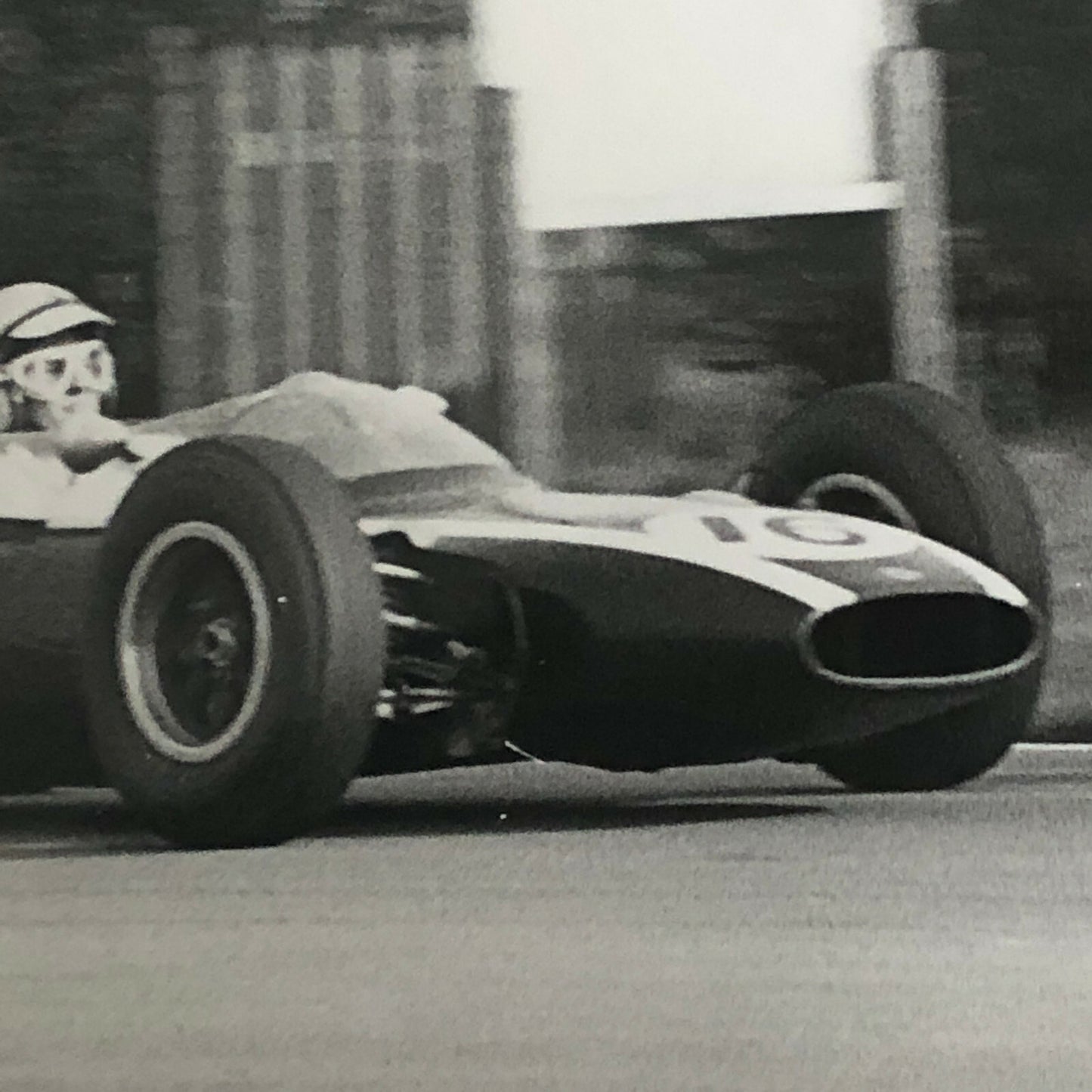 Vintage Racing Car Photo Photograph Print - Tag RE302