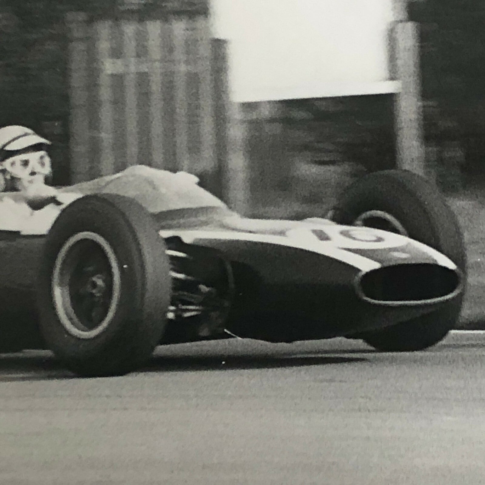 Vintage Racing Car Photo Photograph Print - Tag RE302