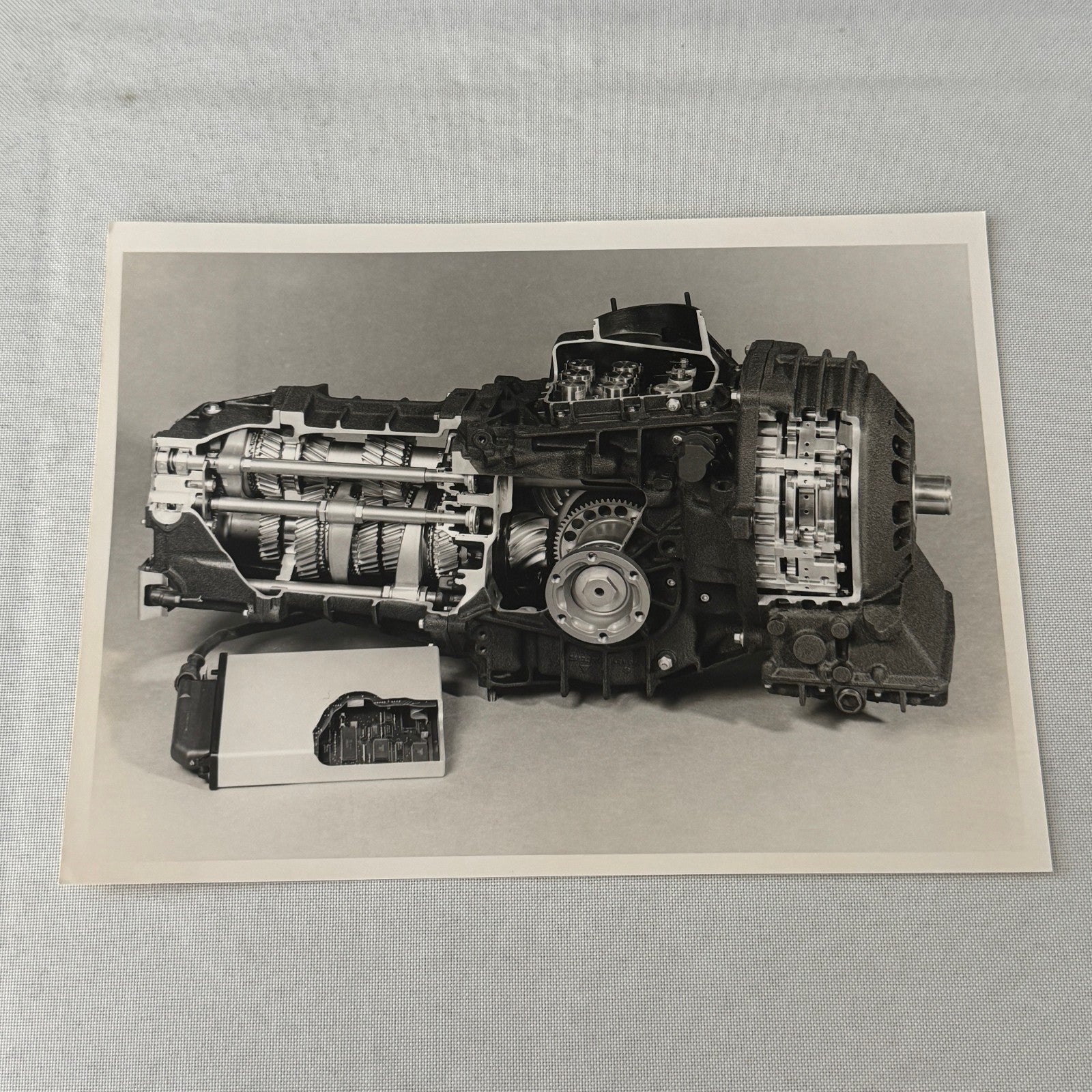 1987 Porsche Car Gearbox Cutaway Model Photo Photograph Print