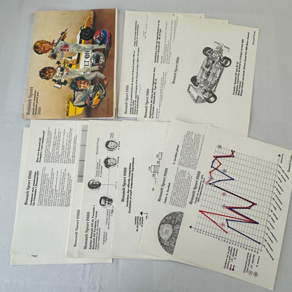 1980 Renault Sport Racing Team Press Kit Rene Arnoux JP Jabouille