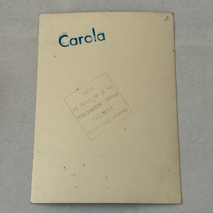 Vintage Circus Rollerskating Roller Skate Act Photo Photograph Lot 2x Carola