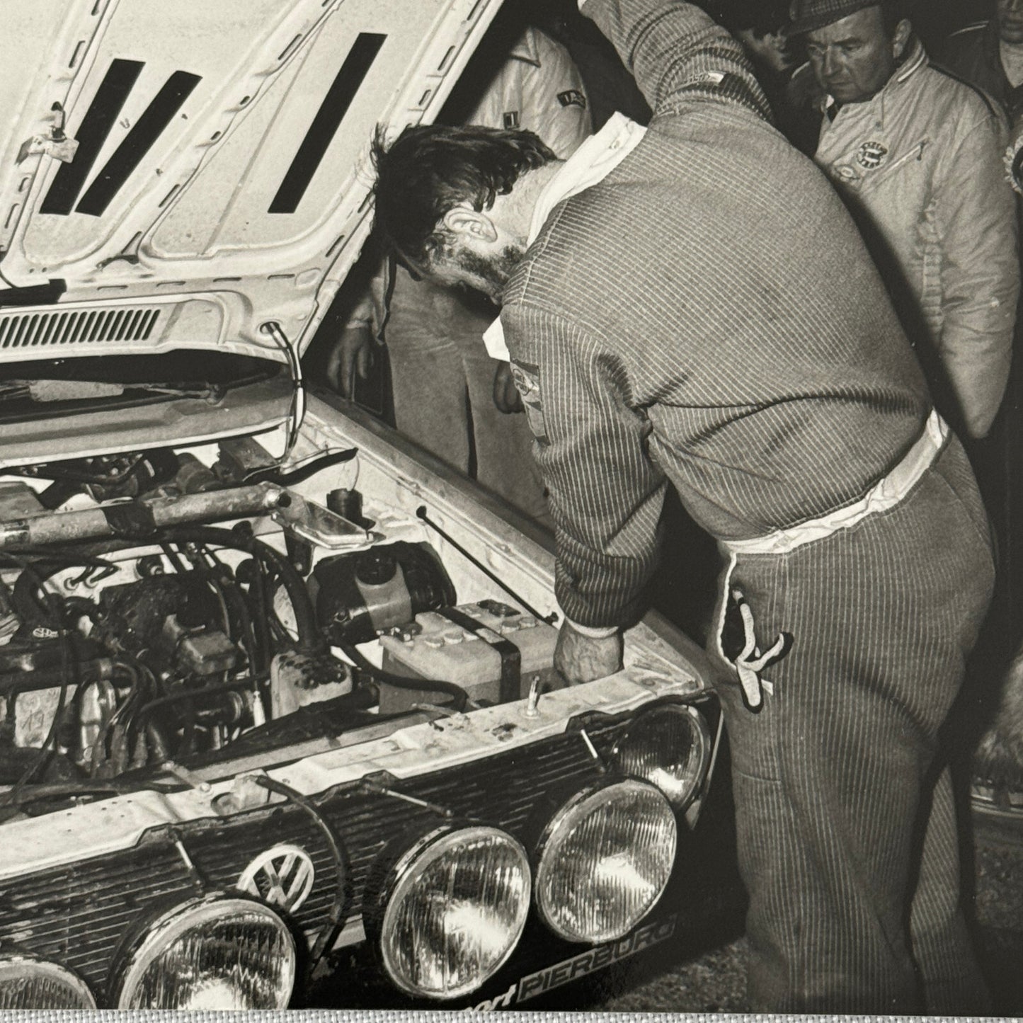 1980 Rallye Monte Carlo Press Photo Photograph DPPI VW Volkswagen Golf GTi Car