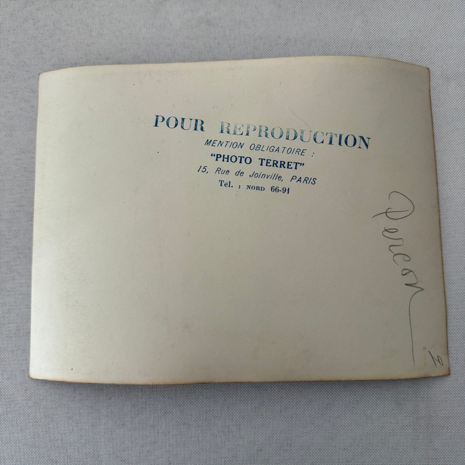 Vintage Circus Balancing Juggling Act Photo Photograph Photo Terret Paris France