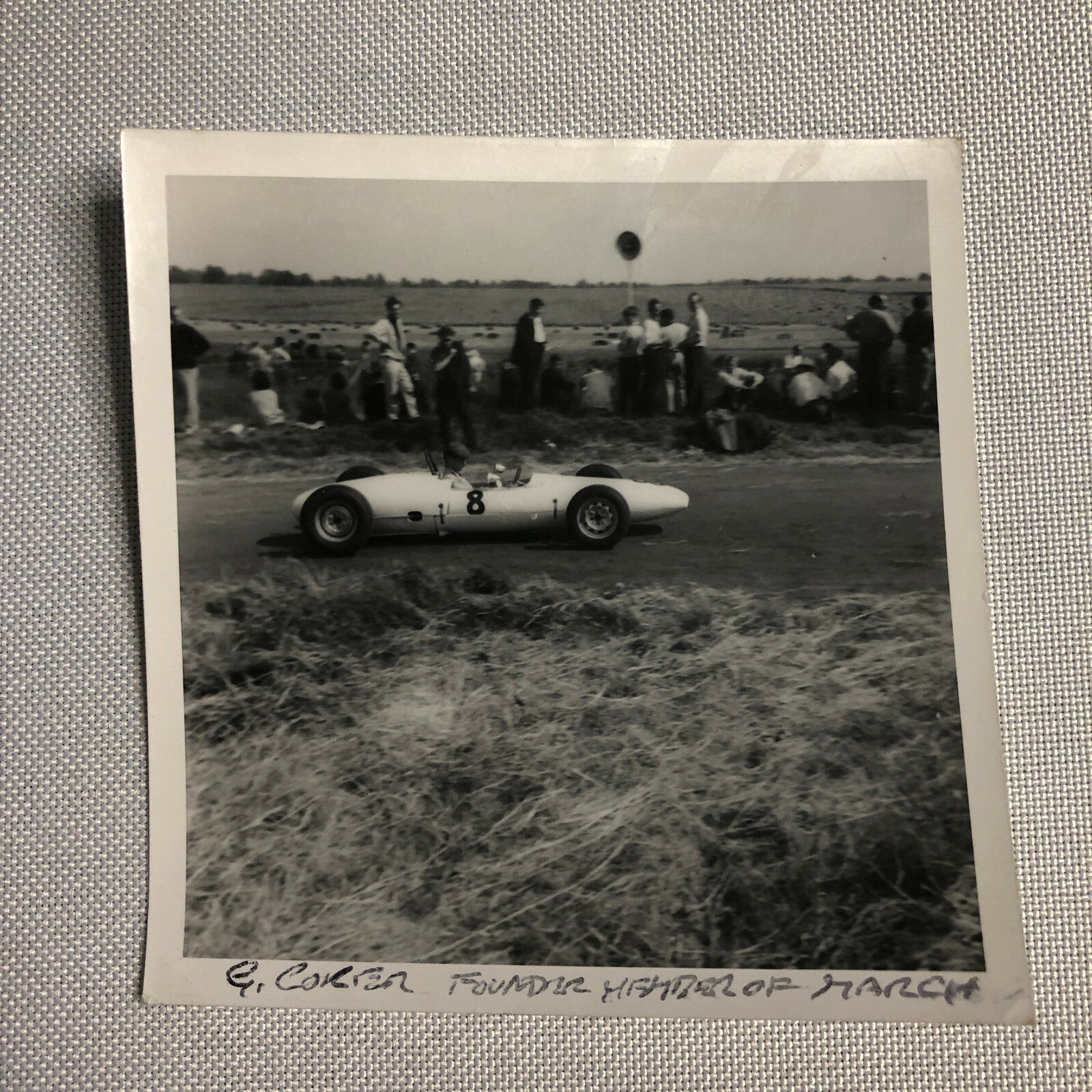 Vintage Racing Car Photo Photograph Print Motorsport