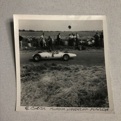 Vintage Racing Car Photo Photograph Print Motorsport